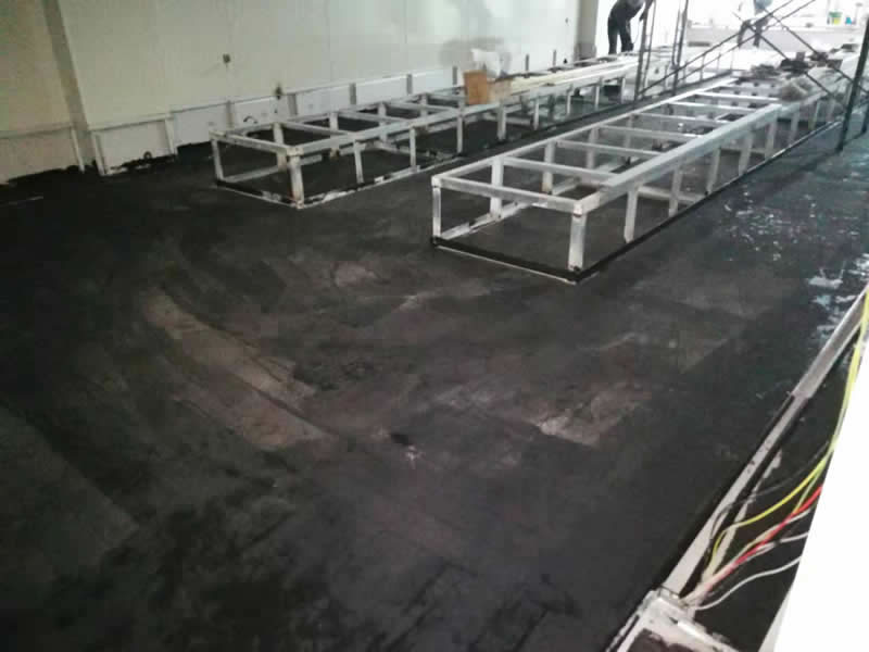 機(jī)房施工現(xiàn)場